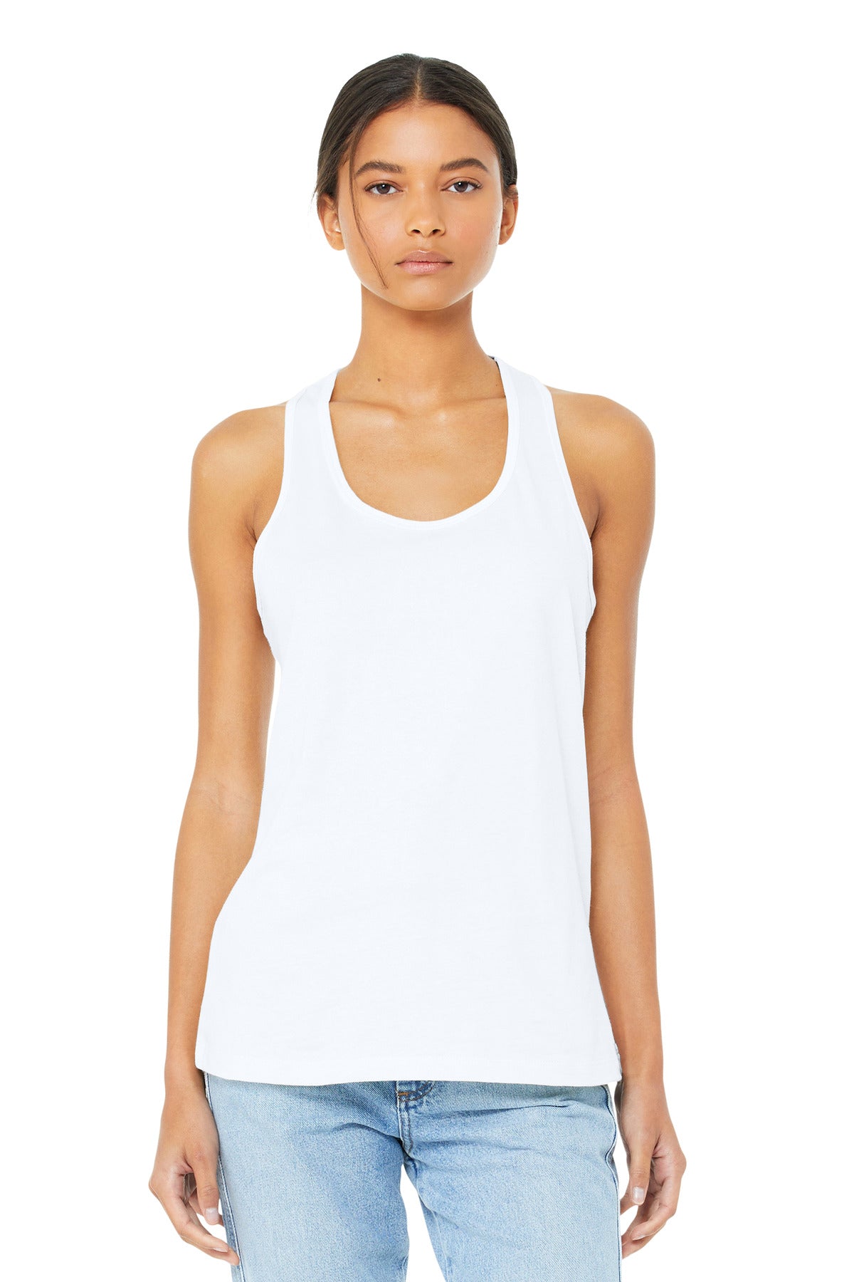 BELLA+CANVAS Women’s Jersey Racerback Tank BC6008