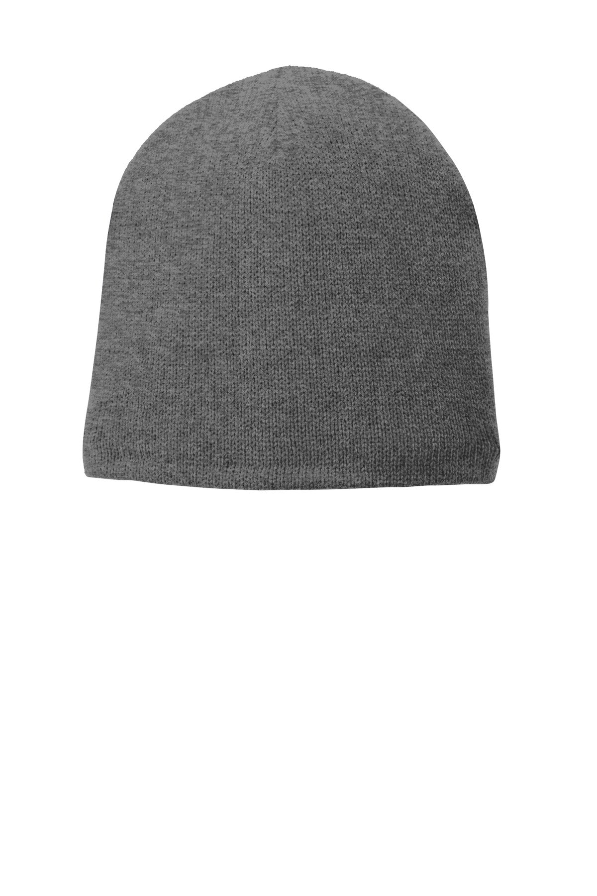 Port Authority Fleece-Lined Beanie Cap CP91L in Athletic Oxford