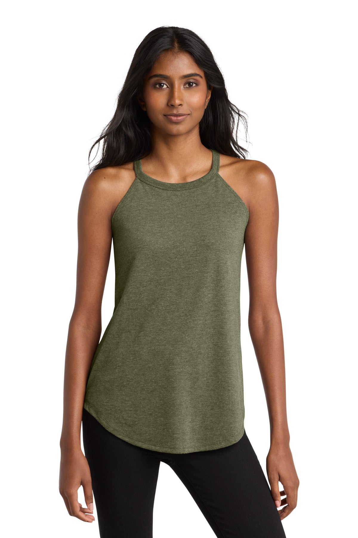 District Women’s Perfect Tri Rocker Tank DT137L