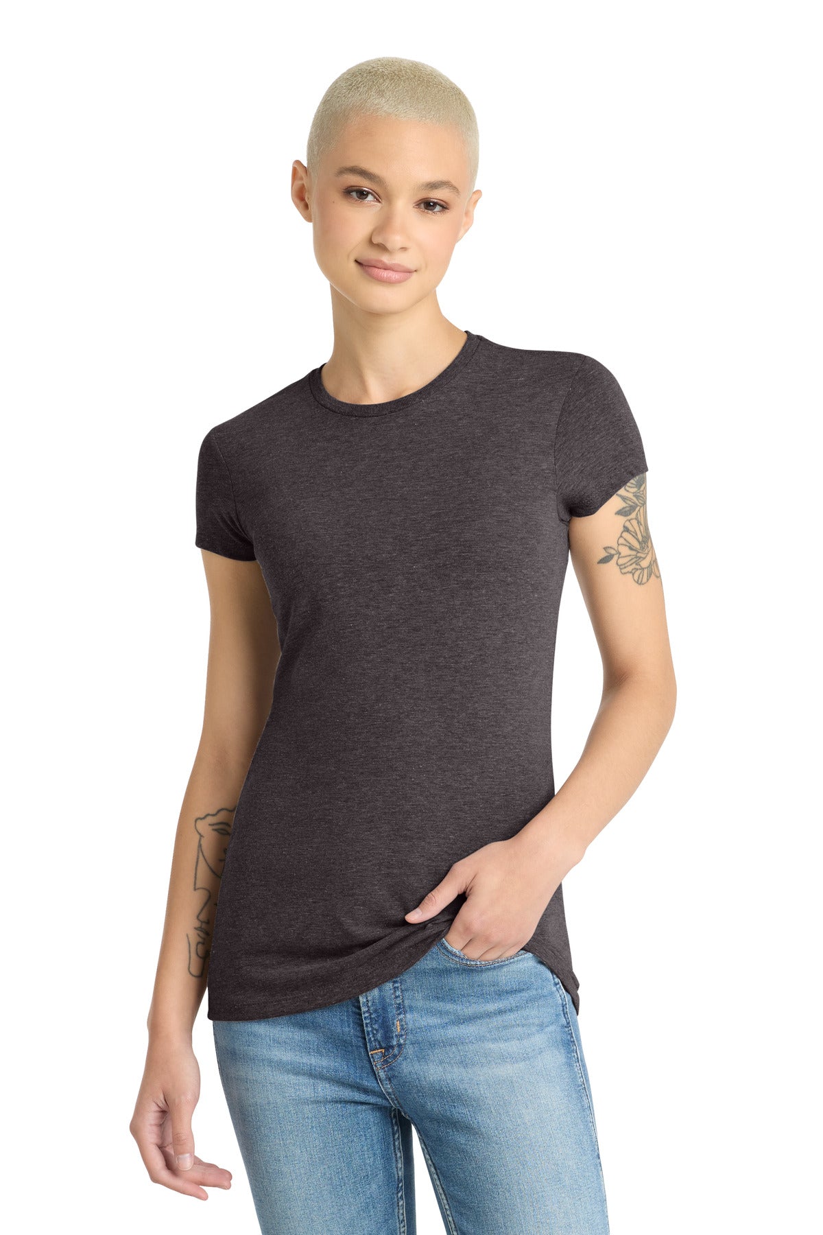 District Women’s Fitted Perfect Tri Tee DT155