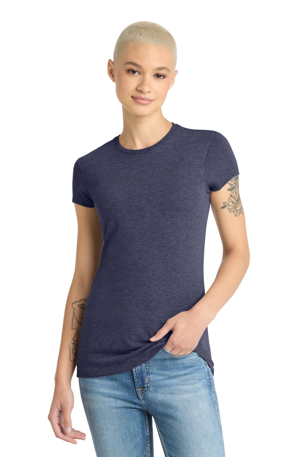 District Women’s Fitted Perfect Tri Tee DT155