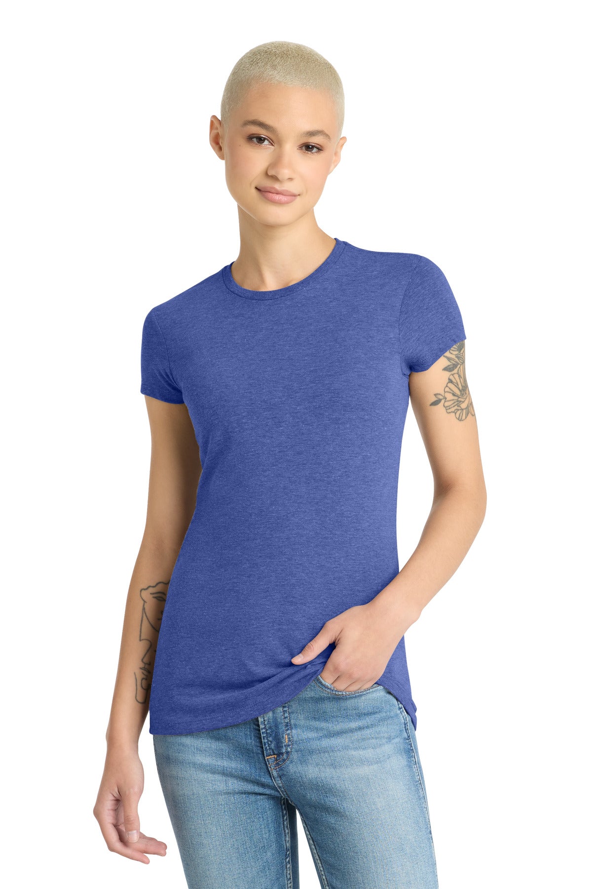 District Women’s Fitted Perfect Tri Tee DT155