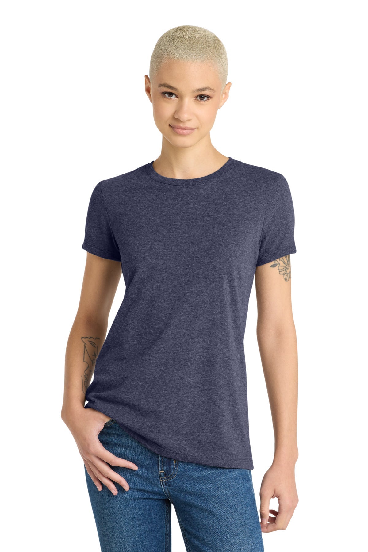 DT6002 Heathered Navy