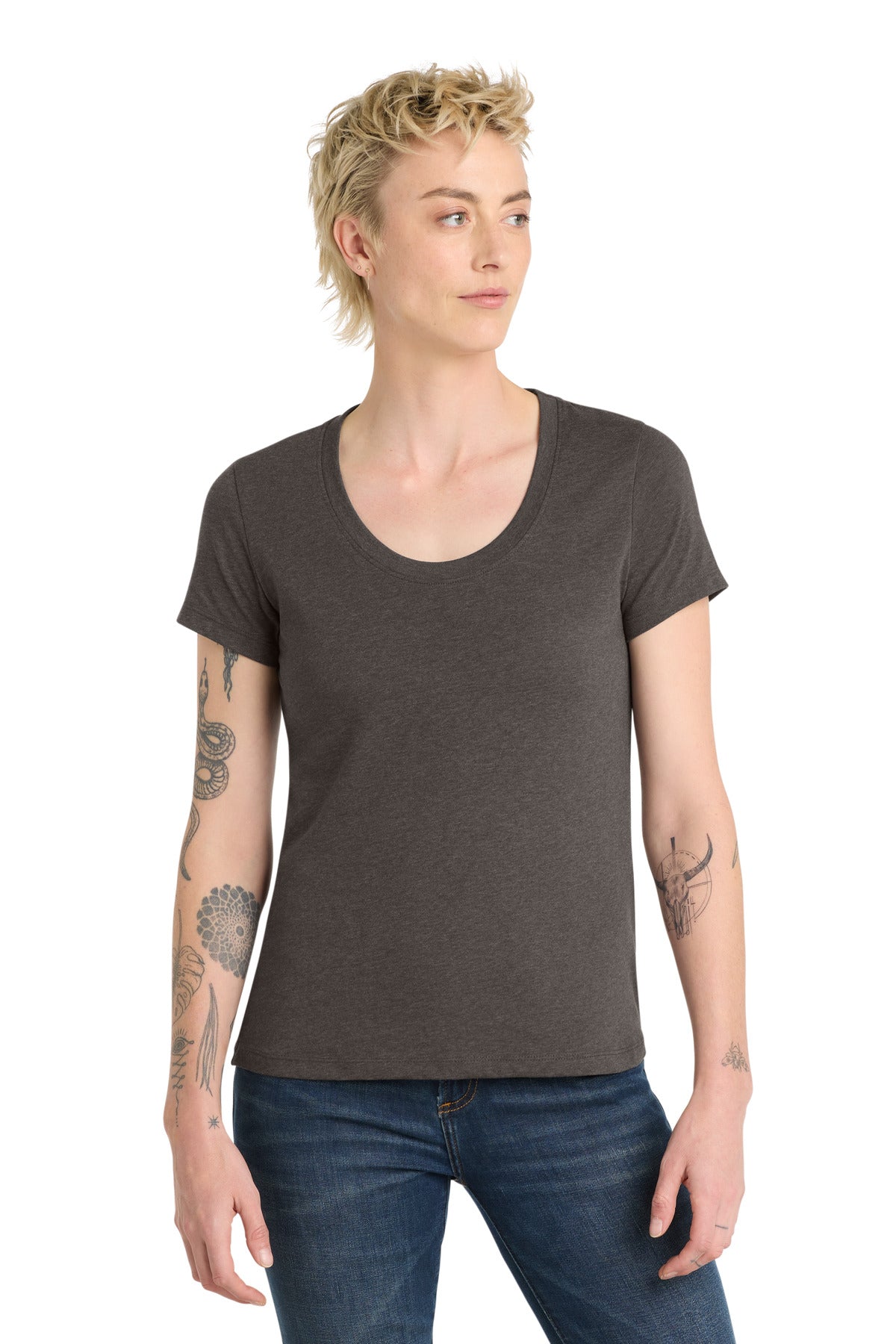 District Women’s Flex Scoop Neck Tee DT7501