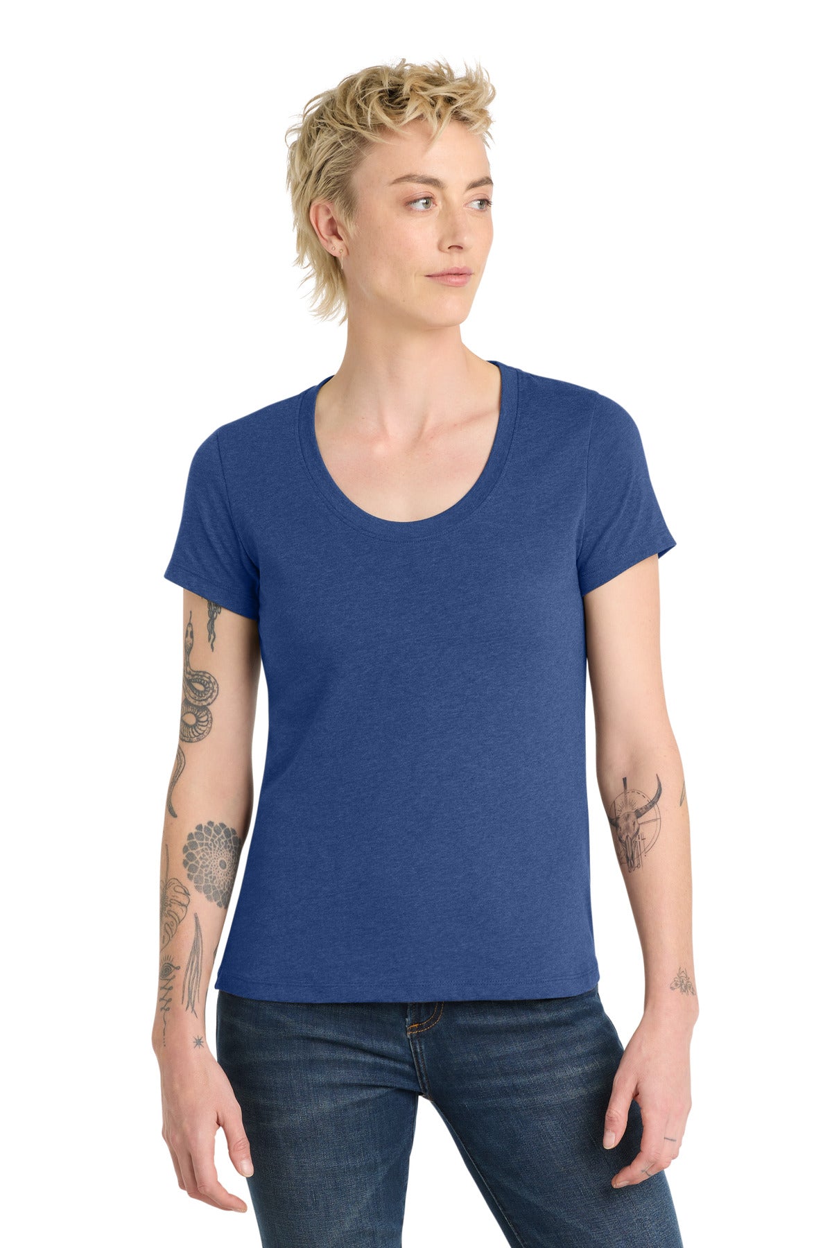 District Women’s Flex Scoop Neck Tee DT7501