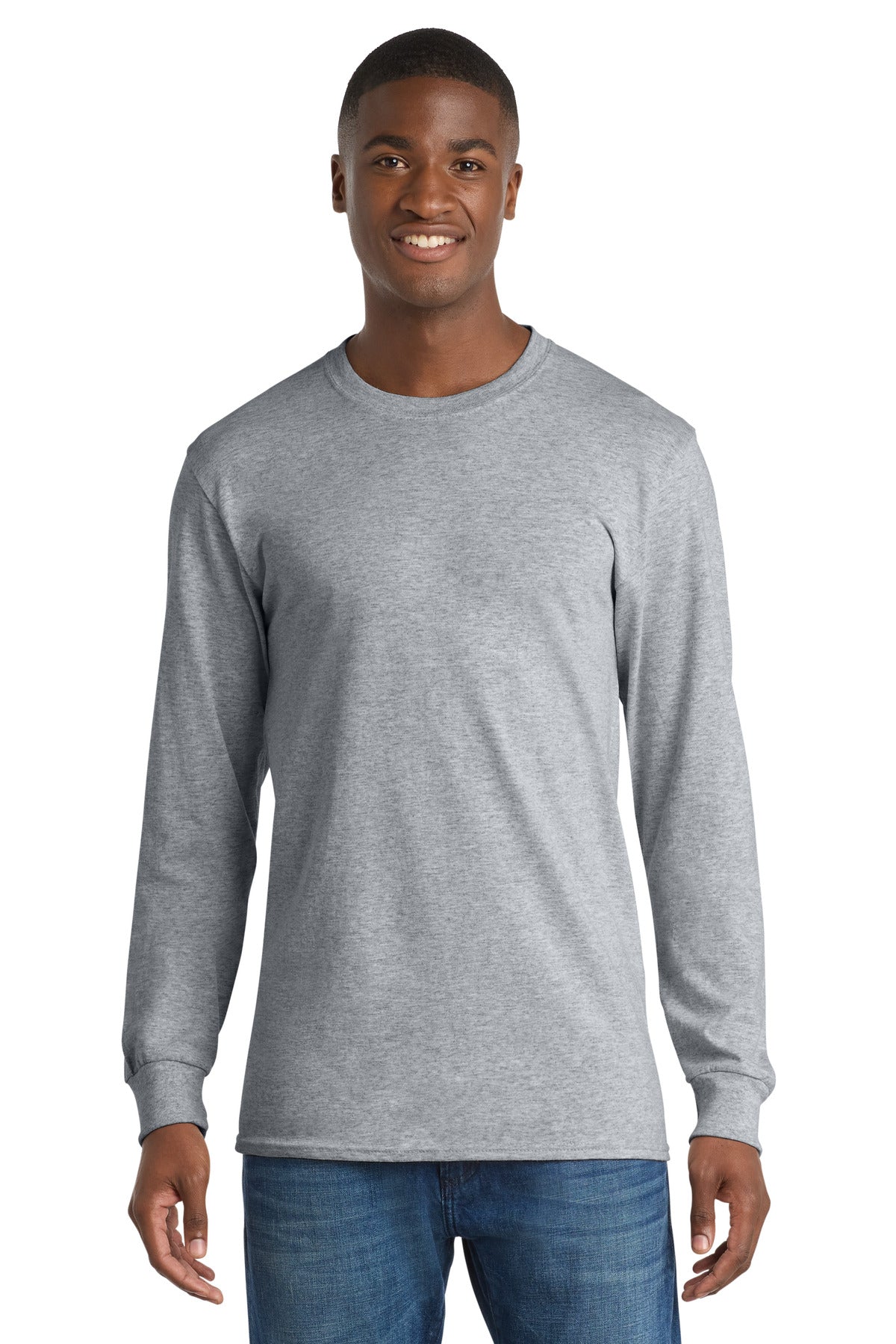 PC54LS Athletic Heather