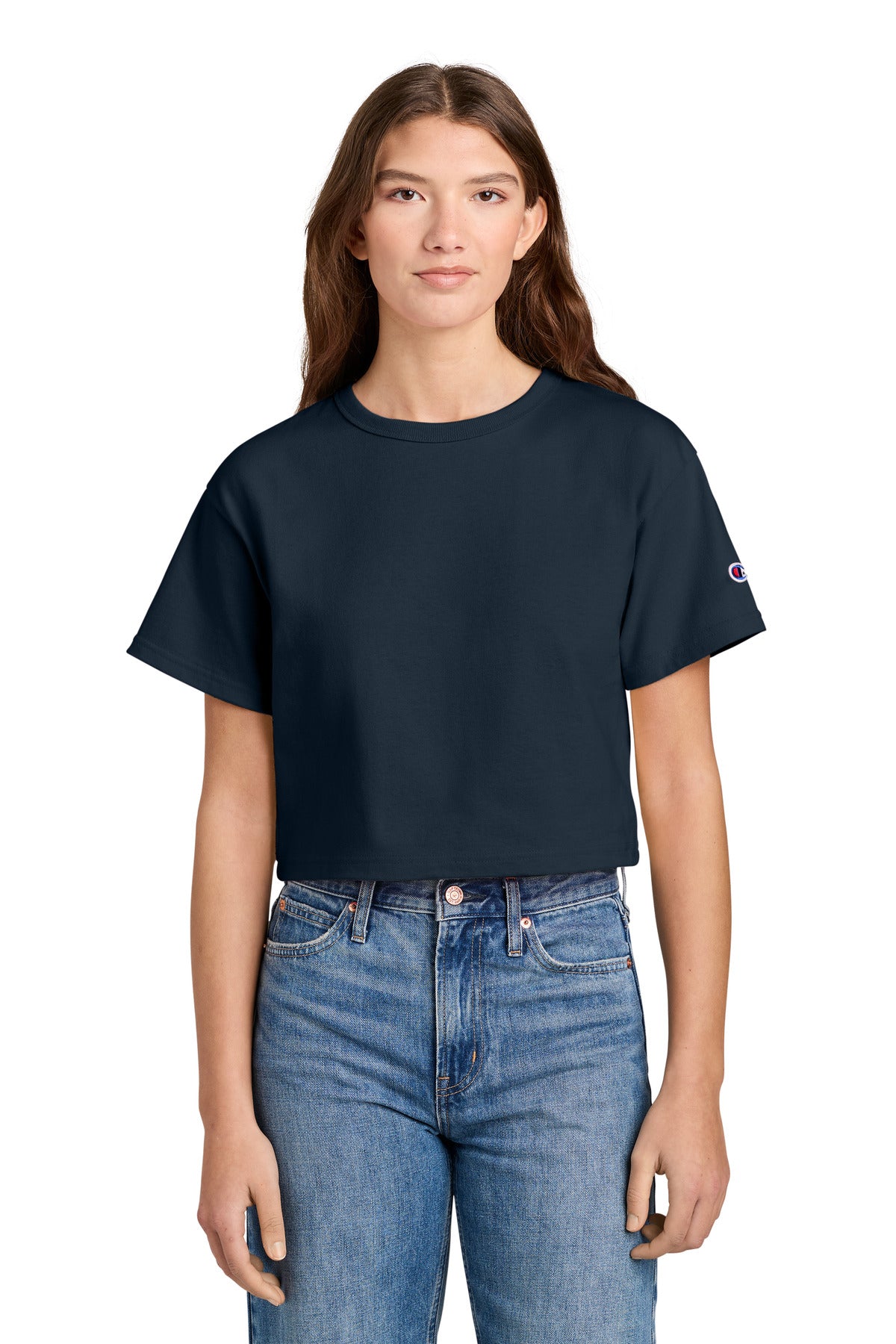 Champion ®  Women's Cropped Heritage Tee T453W