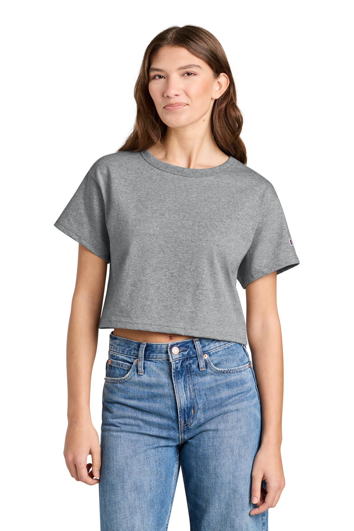 Champion ®  Women's Cropped Heritage Tee T453W
